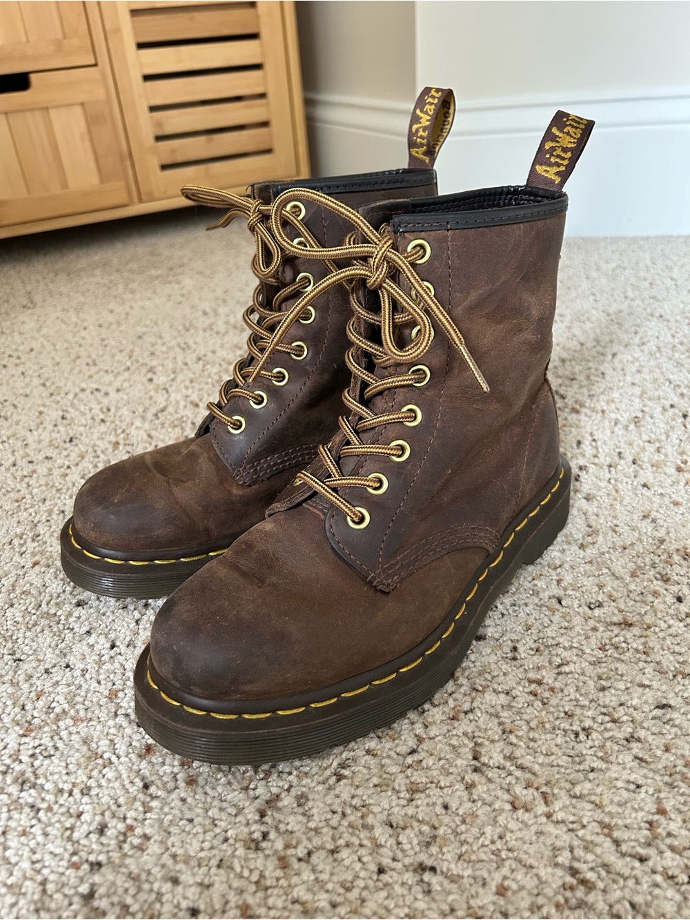 Dr. Martens 1460 Crazy Horse Leather Boots